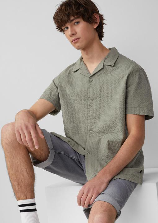 Immagine prodotto S.Oliver Hemd Resort Fit: Hemd aus Seersucker (XS)