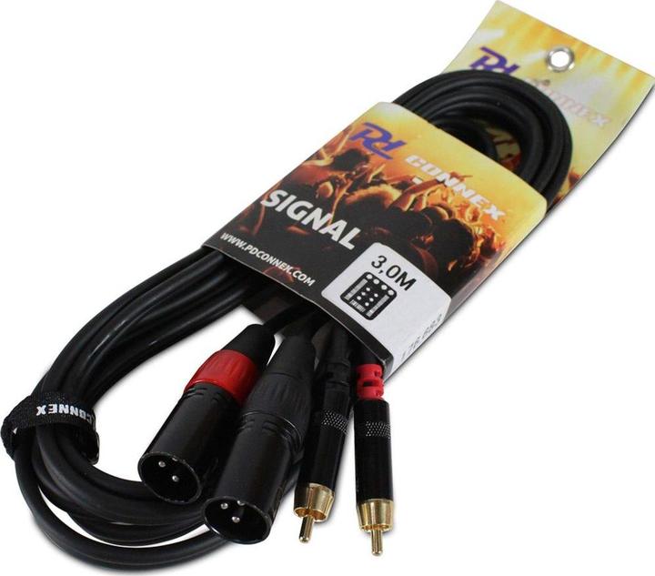 Produktbild PD Connex XLR – Cinch (3 m, XLR Kabel)