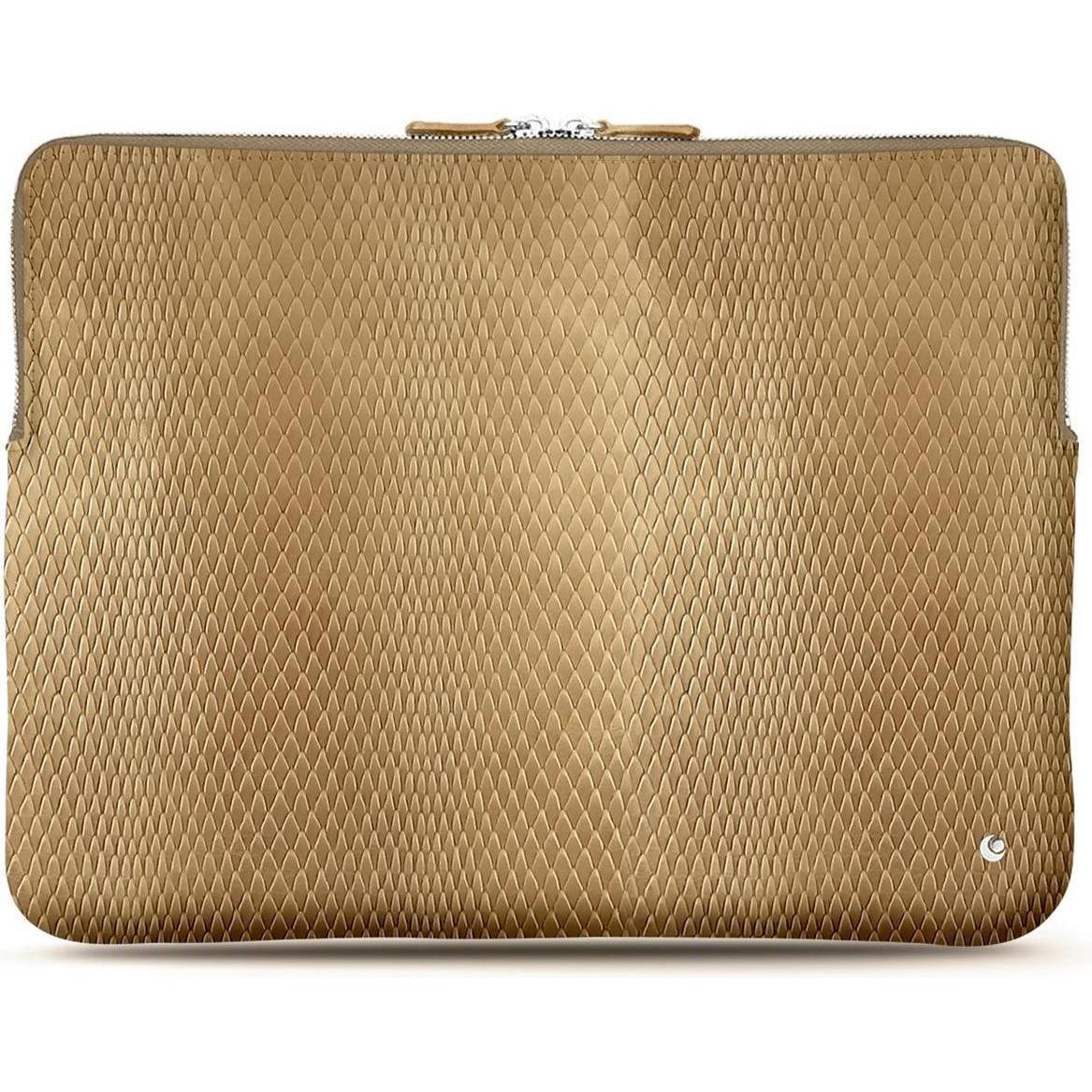 Thumbnail - Noreve Lederhülle, Notebooktasche, Beige