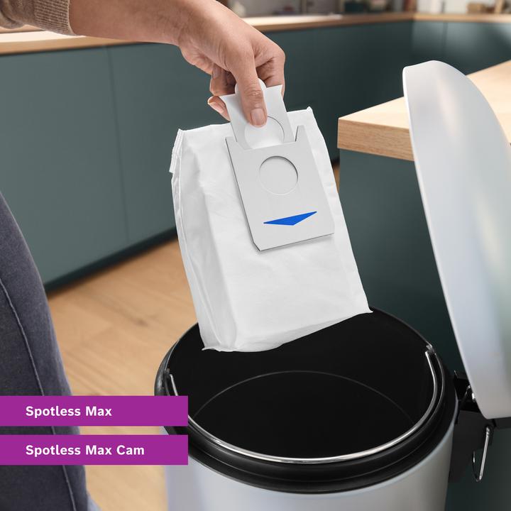 Actual product image Bosch Hausgeräte Staubbeutel Basisstation, Spotless, BHZRDB (3x)