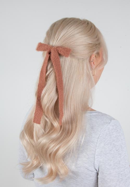 Immagine prodotto Trisa Fermaglio alla moda con fiocco rosa scuro, blu 2 pezzi.