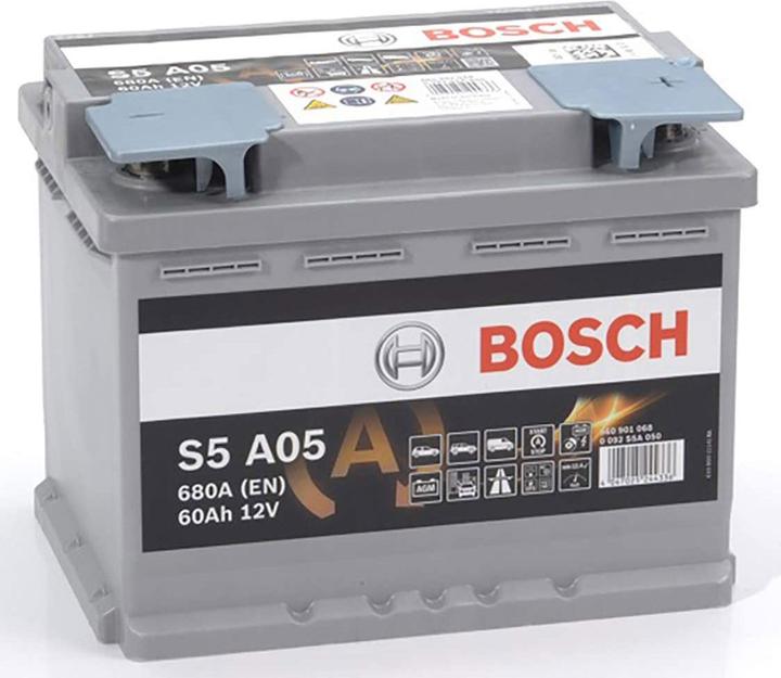 Actual product image Bosch Automotive Starter battery S5A AGM 12V 60Ah 680A 0092S5A050