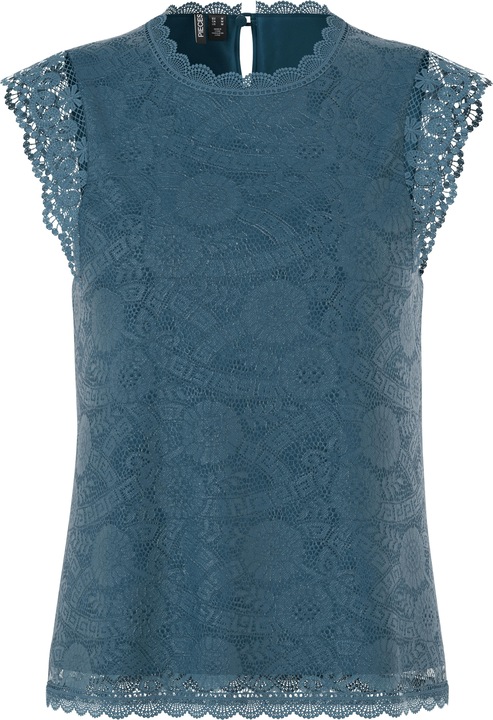 Pieces Pcolline Sl Lace Top Noos