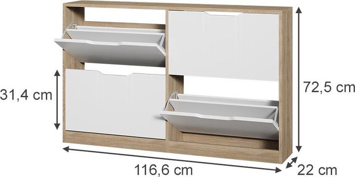 Immagine prodotto Vicco Luca (116.60 x 22 x 72.50 cm)