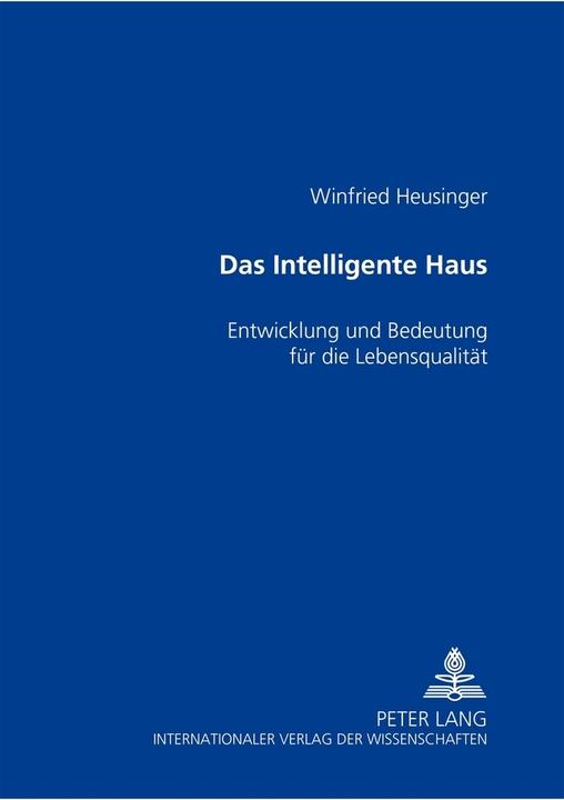 Produktbild Das Intelligente Haus (Deutsch, Winfried Heusinger, 2005)