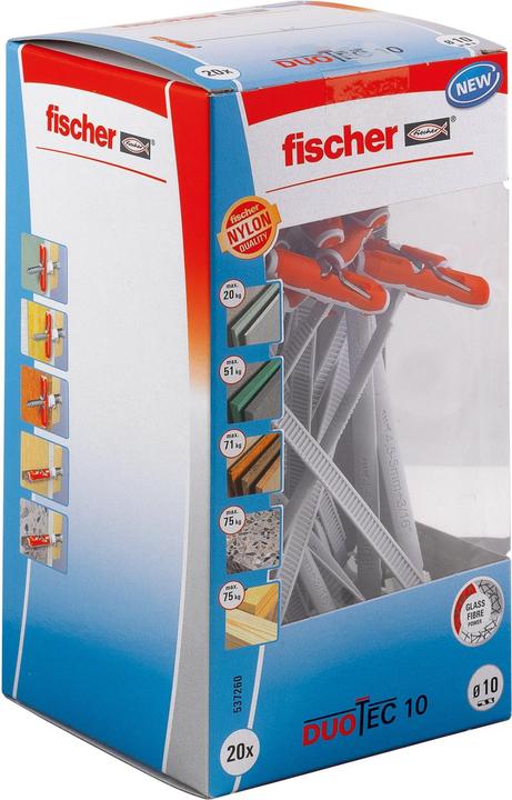 Image du produit Fischer DuoTec 10 (20 pcs)