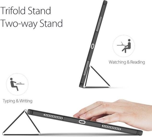 Productafbeelding Dux Ducis Toby Serie Leren Boekomslag Hoesje (iPad Pro 12.9 2018 (3e generatie), iPad Pro 12,9 2020 (4e generatie), iPad Pro 12,9 2021 (5e Gen), iPad Pro 12,9 2022 (6e Gen))