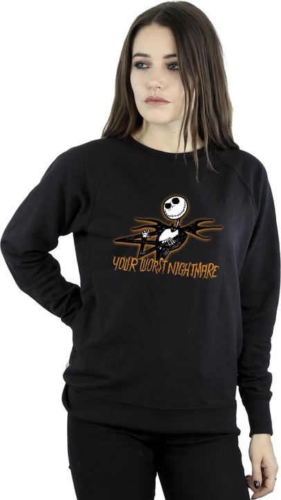 Image du produit The Nightmare Before Christmas - Sweat YOUR WORST NIGHTMARE - Femme (4XL)