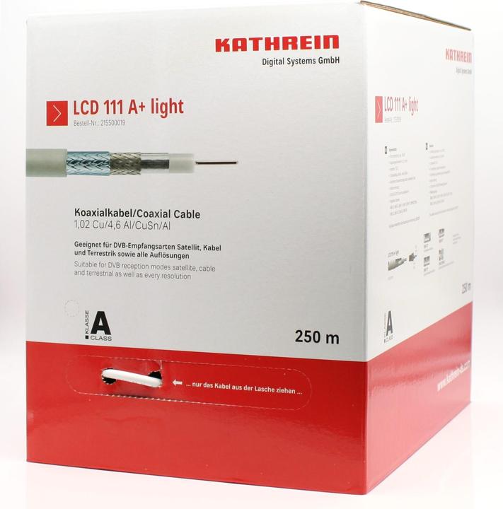 Actual product image Kathrein KATH coaxial cable (135 dB, Antenna cable)