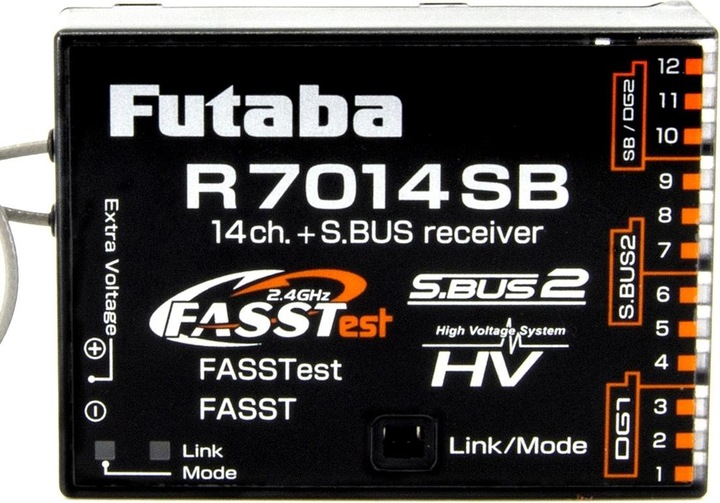 Produktbild Futaba Fernsteuerung T18SZ Potless Mode 1 (Gas rechts) mit R7014SB