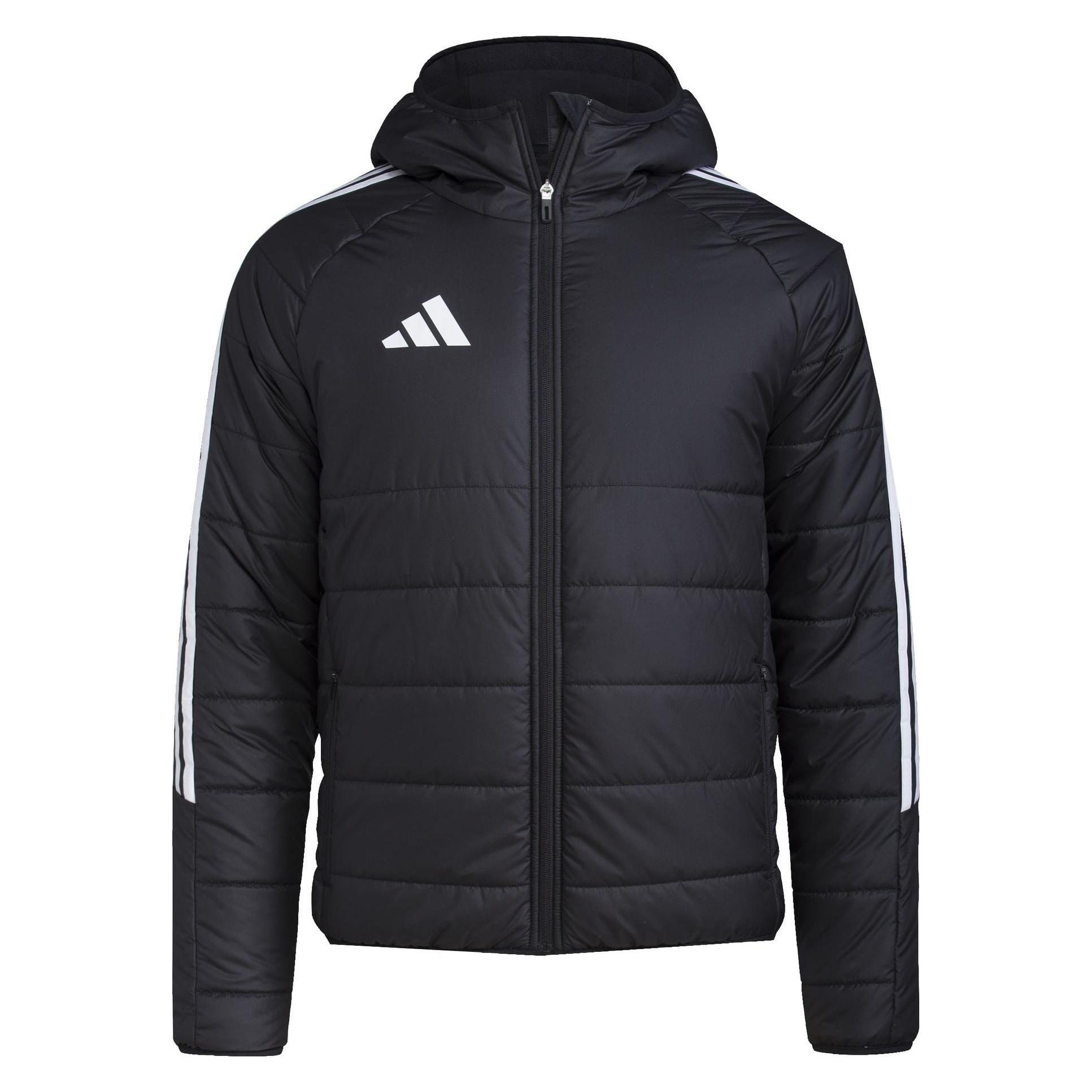 Adidas, Mannen, Winterjassen, TIRO24 Wint Jkt, Zwart, Wit, (L)