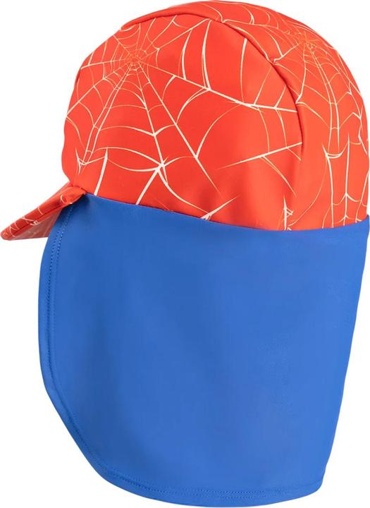 Actual product image Spiderman Boys Face Curved Peak Fitted Cap