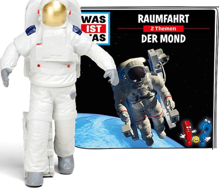 Actual product image Tonies What is What - Space travel / The moon (German)