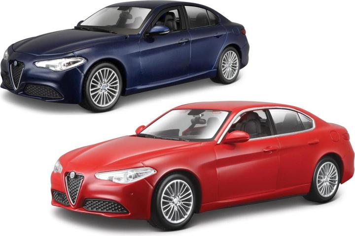 Actual product image Bburago Alfa Romeo Giulia 2016