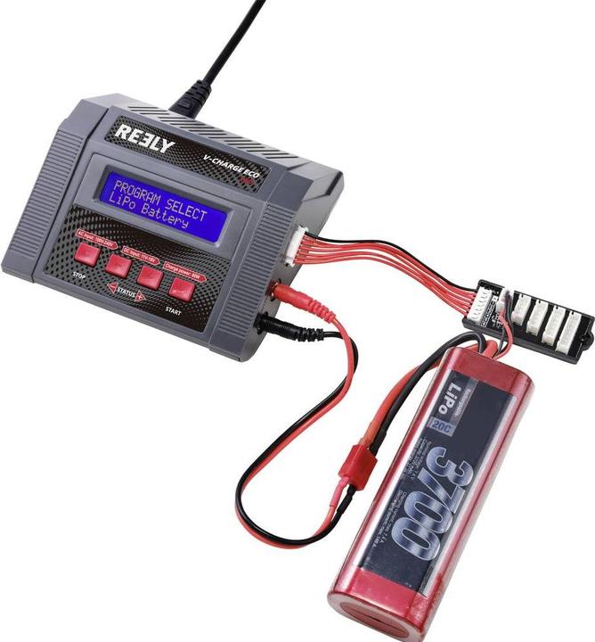 Produktbild Reely V-Charger ECO 80 Modellbau-Multifunktionsladegerät 100 V, 240 V, 12 V 10 A