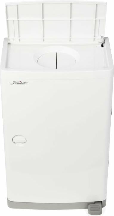 Produktbild Janibell Windeleimer Diaper Pail Mülleimer weiss 43 L mit grosser Kapazität und Fusspedal, effizient u