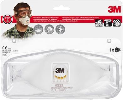 Actual product image 3M Comfort folding mask (FFP3, 1 x)