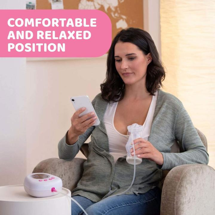 Actual product image Chicco Electric breast pump NATURALLY ME