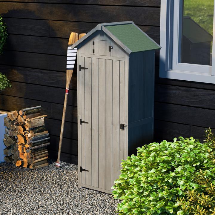 Produktbild Outsunny Gerätehaus mit Regalböden