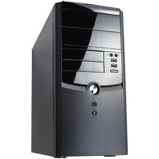 Compucase M-ATX MiniT, bl USB 3.0 o NT (mATX, Mini-ITX), Case PC, Nero