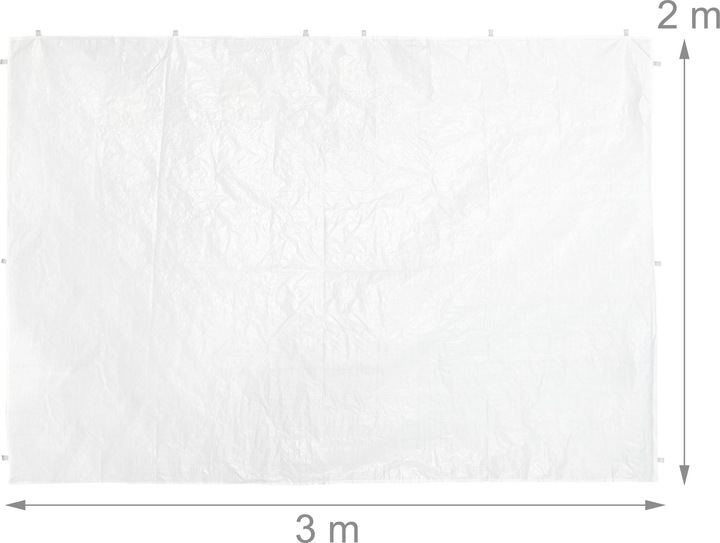 Image du produit Relaxdays 2x paroi-latérale-tonnelle (10 cm, 300 cm)