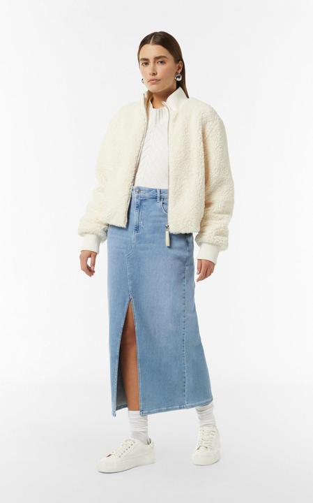 Produktbild Comma Langer Jeans-Rock mit Schlitz (40)