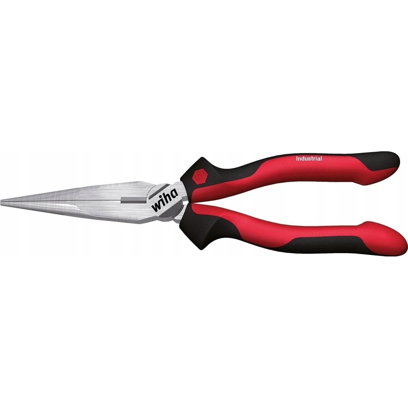 Wiha, Zange, Werkstatt Flachrundzange Gerad (160 mm)