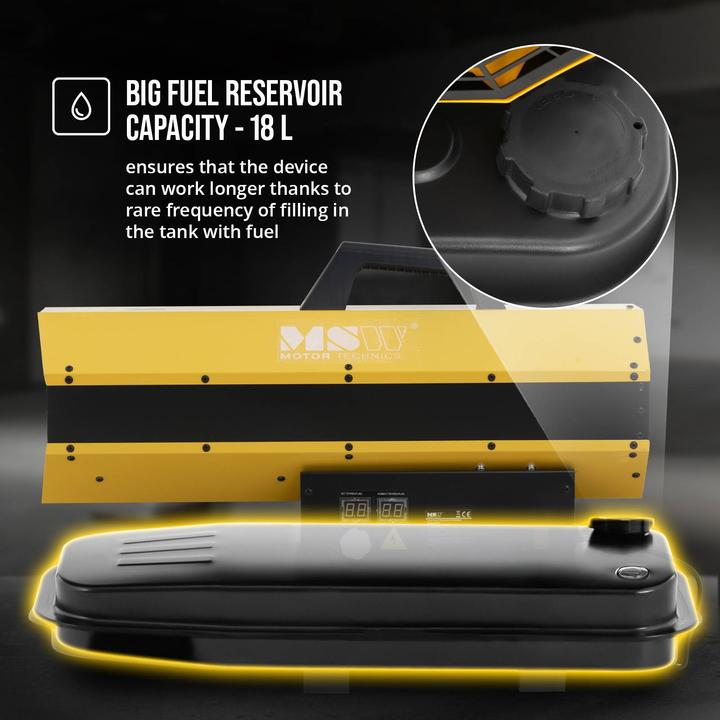 Actual product image MSW Diesel Heater - 20 kW - 18 l