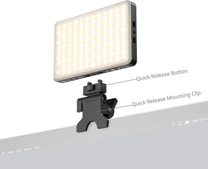 Image du produit SmallRig 5505 M3 Attachable Mobile Phone LED Video Light (Ink Blue) (Lumière vidéo)