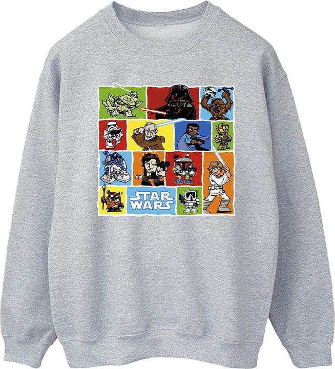 Produktbild Star Wars Comic Drawing Montage Sweatshirt (L)