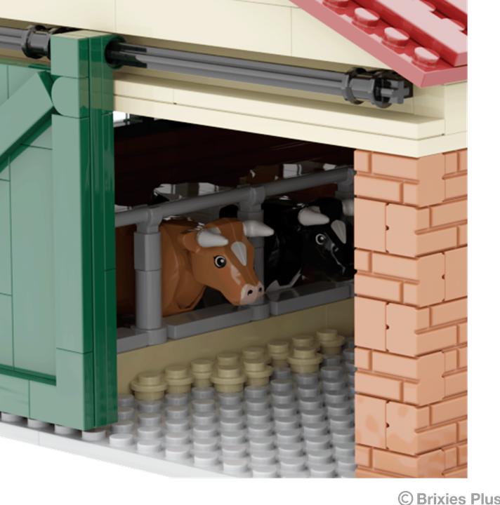 Produktbild Brixies Plus Kuhstall / Cow barn