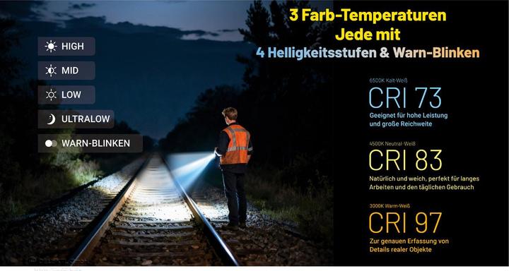 Produktbild Nitecore EDC09 (10.80 cm, 1600 lm)