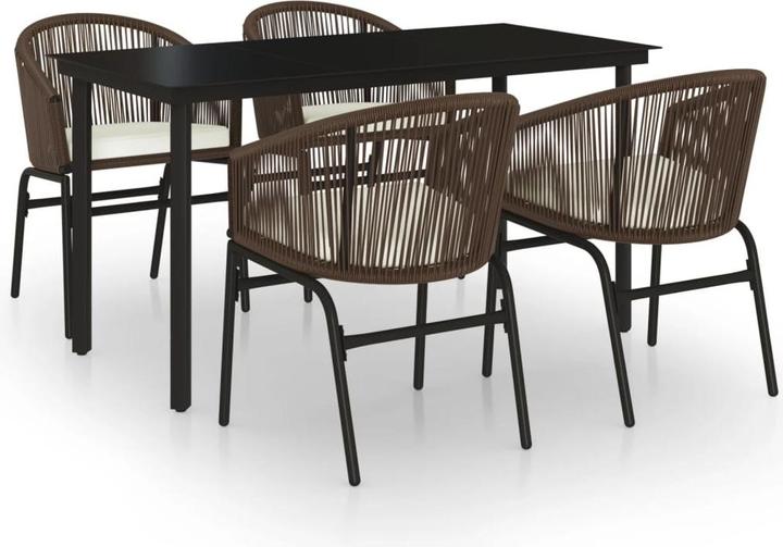 Produktbild vidaXL Garten-Essgruppe (140 x 70 x 74 cm)