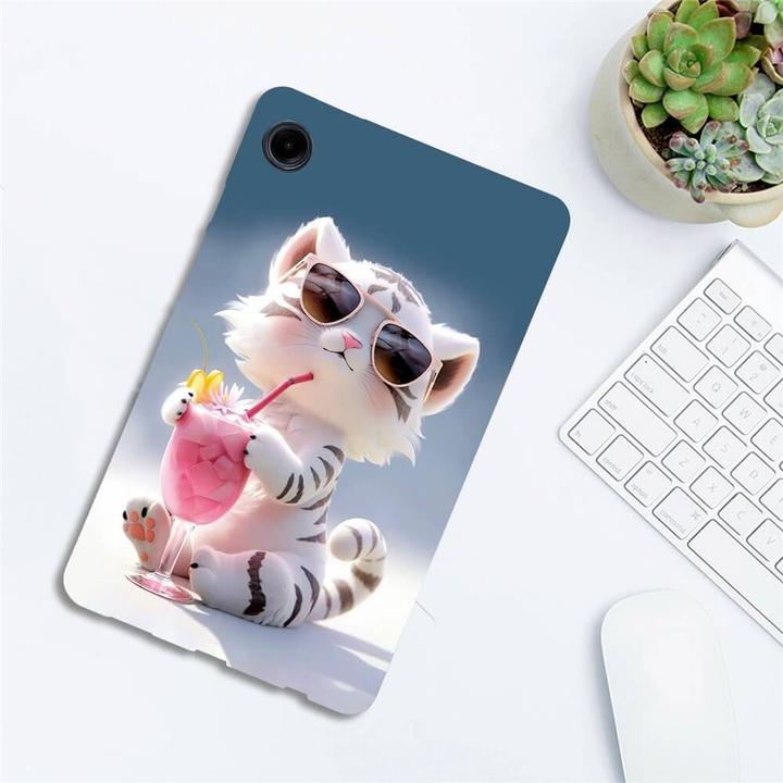 Actual product image Cover-Discount Galaxy Tab A11 / A9 - Schutzhülle TPU mit Motiv (Galaxy Tab A9)