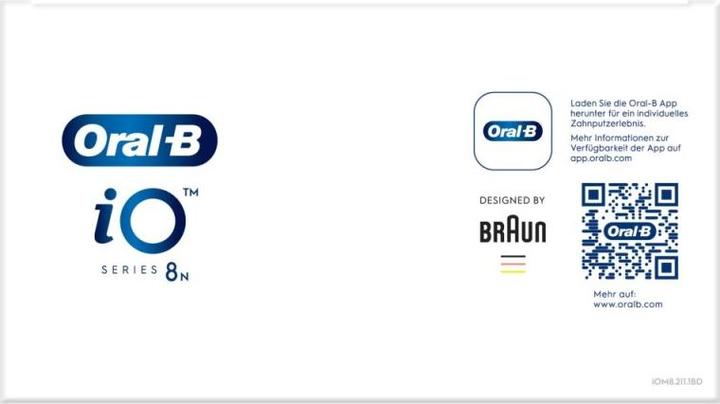 Produktbild Oral-B iO Series 8 + Sensitive (Oszillierende Zahnbürste)