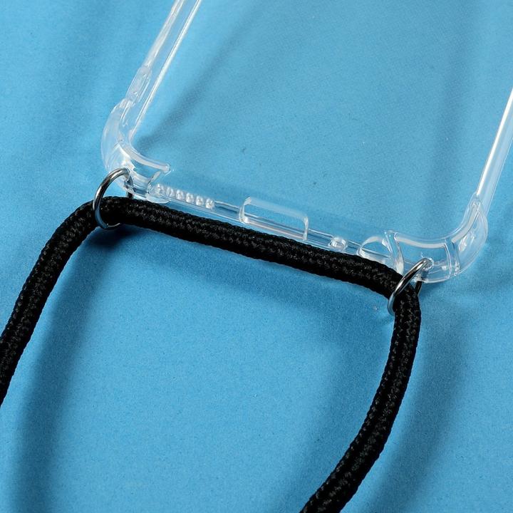 Produktbild Cover-Discount Galaxy A22 5G - Hülle mit Umhängeband transparent