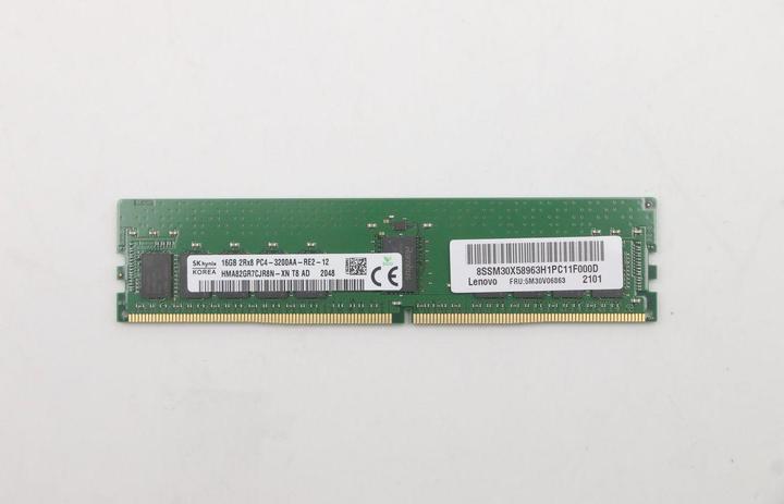 Actual product image Lenovo 16GB DDR4 RDIMM memory module (1 x 16GB, DDR4-RAM)