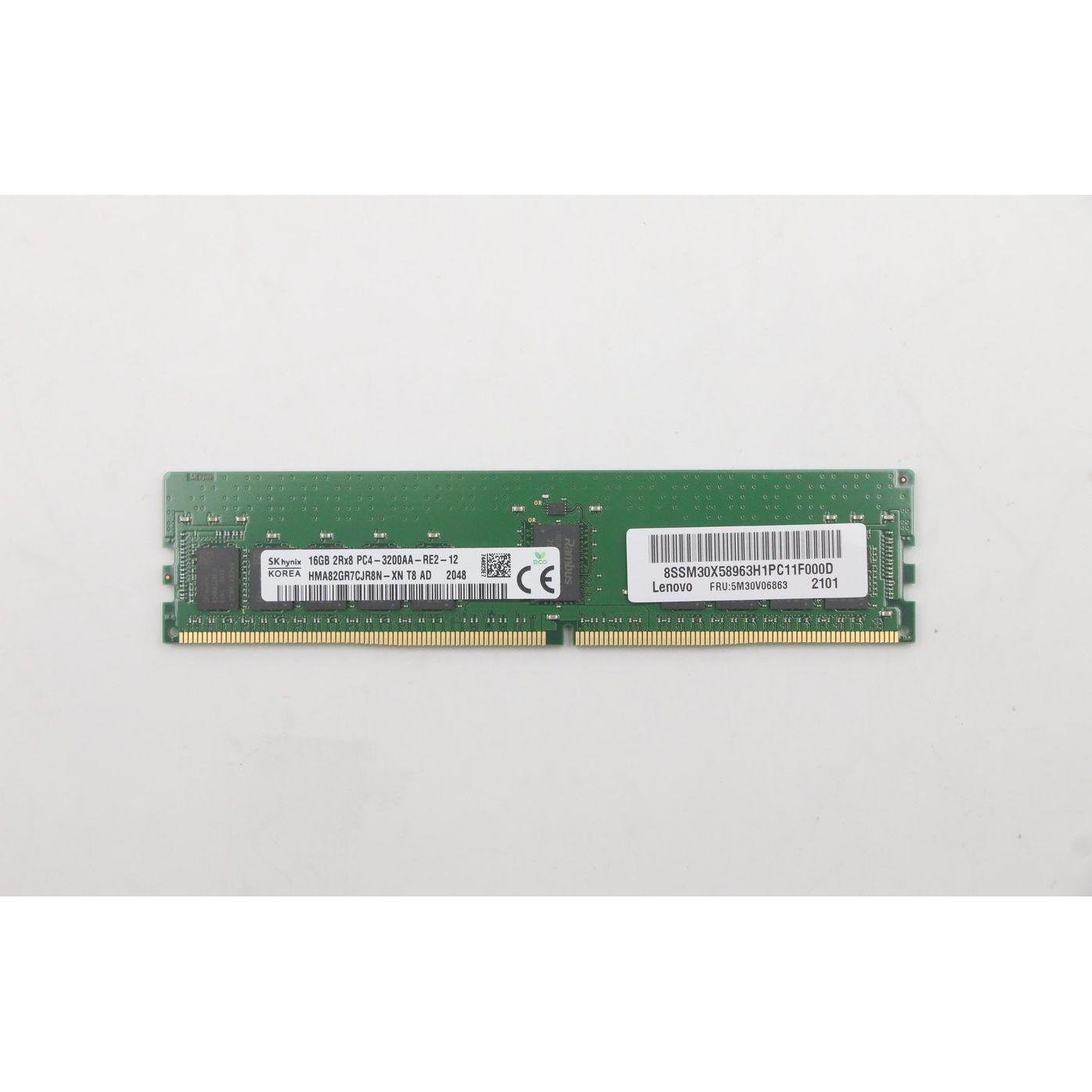 Lenovo 16GB DDR4 RDIMM memory module (1 x 16GB, DDR4-RAM), Memoria RAM