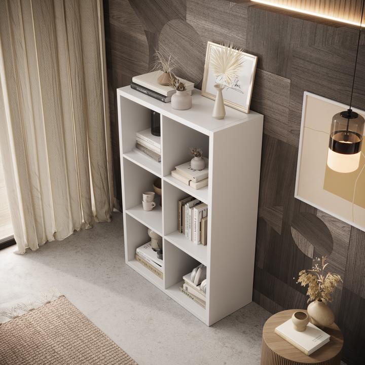 Actual product image ADRK Furniture Bücherregal Cleo IV (77 x 33 x 113.50 cm)