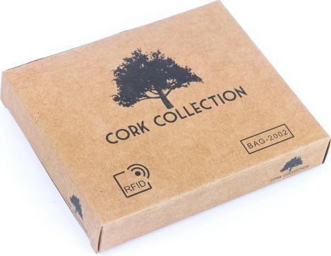 Actual product image MB Cork Faltbrieftasche / Portemonnaie aus natürlichem Kork mit Druckknopf