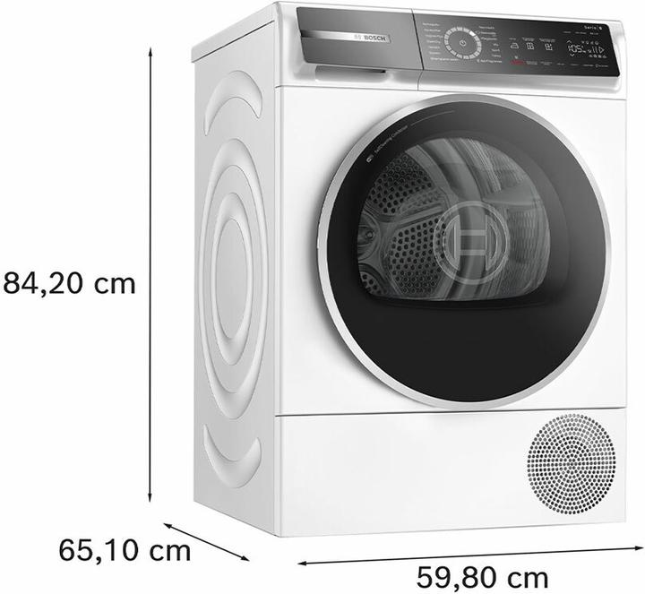 Actual product image Bosch Hausgeräte WQB245BCCH (9 kg, Changeable)