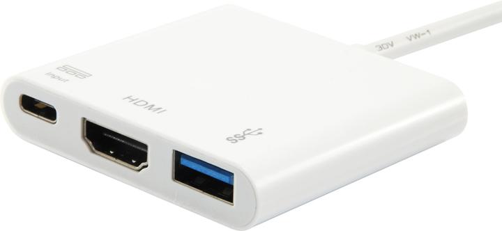 Produktbild equip USB Typ C zu (USB-C, 3 Ports)