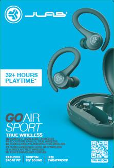 Productafbeelding JLab Audio GO Luchtsport (Geen ruisonderdrukking, 8 h, Draadloze)