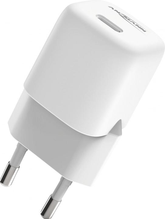 Actual product image Ansmann Home Charger HC120PD GaN Mini, 3A/20W USB-C 1001-0153 (20 W, 1 portion)