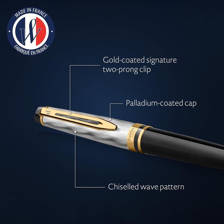 Produktbild Waterman Penna a Sfera Esperta (Goldfarben, Schwarz, 1x)