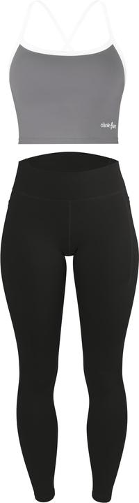 Produktbild Circle Five High Waist Sport Set (Leggings mit Taschen & Sporttop mit integriertem BH) (L, M, S, XL)