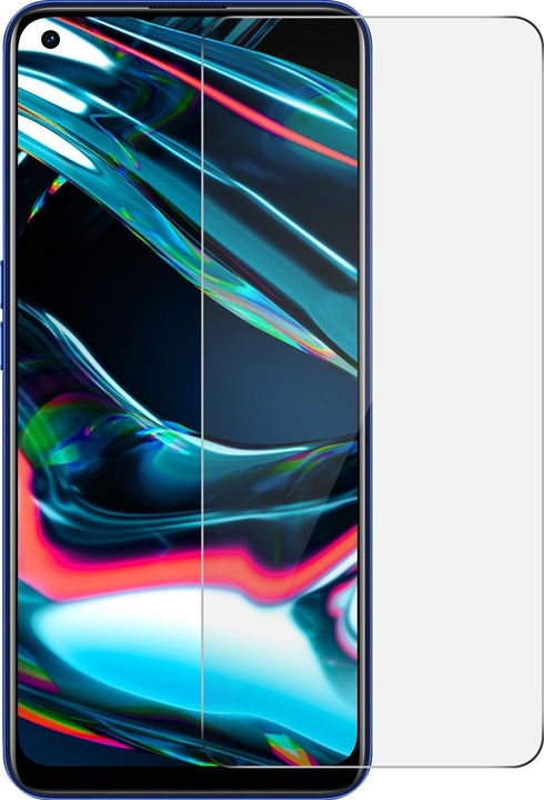 Produktbild Avizar Kristallklare Folie, Glas-Displayschutz (1 Stück, Realme 7 Pro)