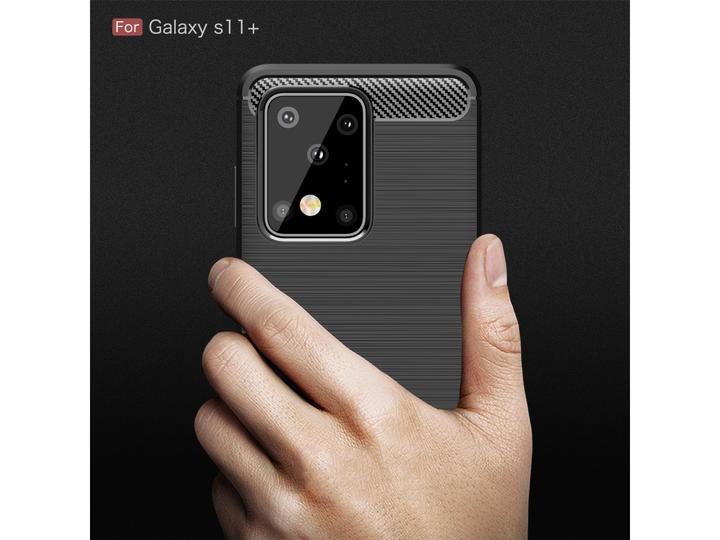 Image du produit Screenguard Samsung Galaxy S20 Ultra Housse Carbon Brushed Soft TPU (Samsung Galaxy S20 Ultra)