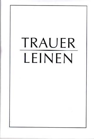 Image du produit Neutral 5 cartes de deuil DIN A6 blanches (1 pcs)