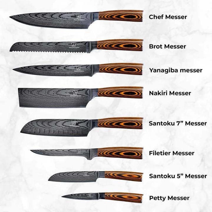 Produktbild Küchenkompane Messerset Akarui (20.50 cm)